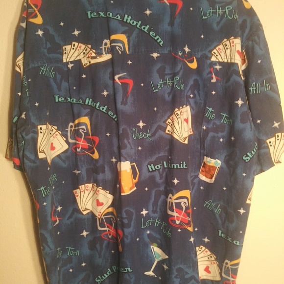 Dem Crazy Texas Hold Em Camp Shirt - Picture 5 of 5